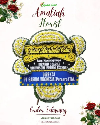 Papan Bunga Duka di Nambangan Lor